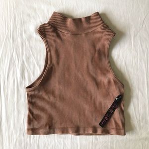 SOLD Blush Pink Basic Racerback Crop Top